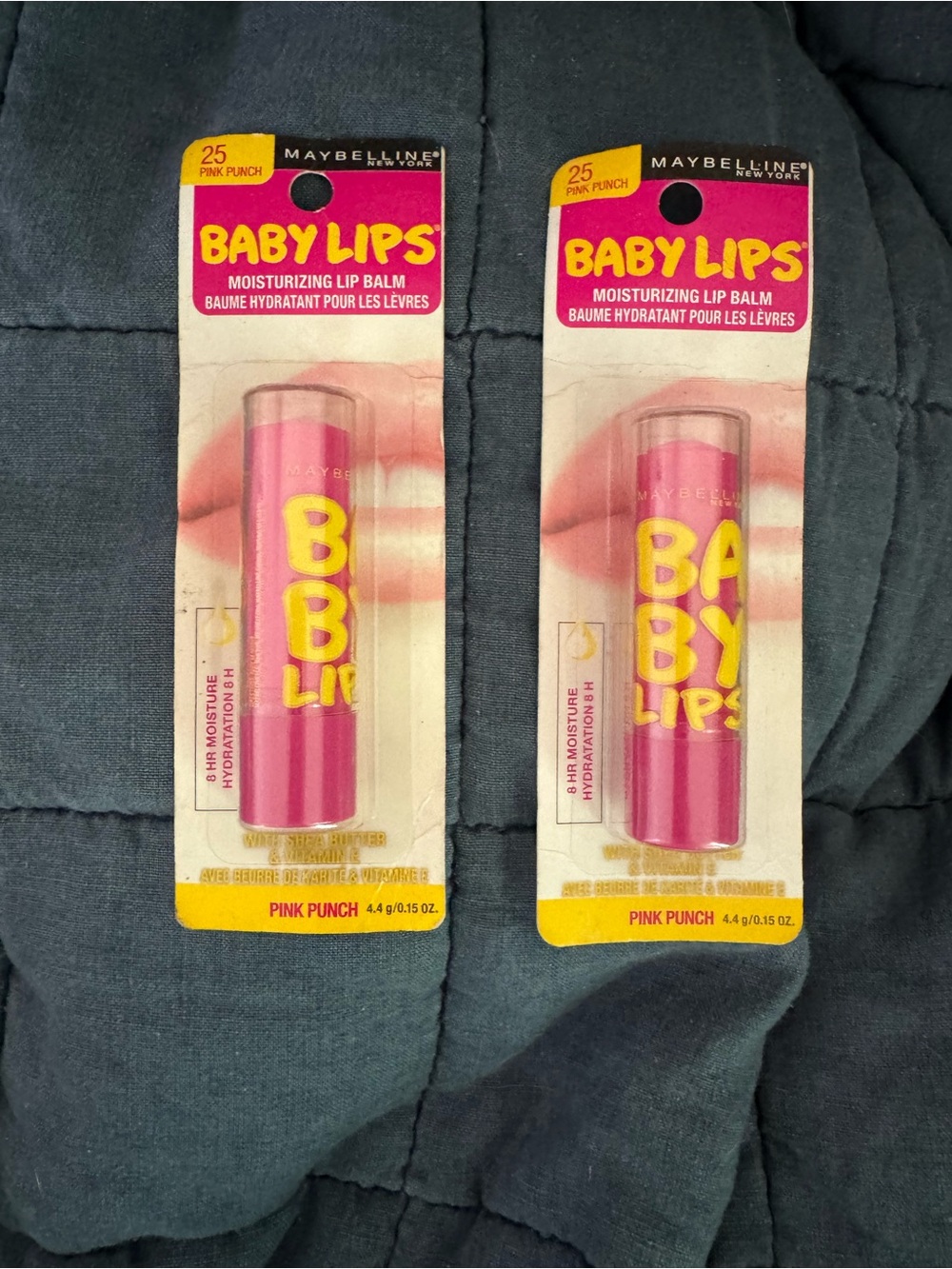 Maybelline Baby Lips Moisturizing Lip Balm - Pink Punch x 2